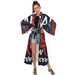 Make Devil Discovery  Maxi Kimono by Saikumar