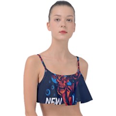 Make Devil Discovery  Frill Bikini Top by Saikumar