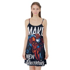 Make Devil Discovery  Satin Night Slip by Saikumar