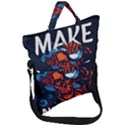 Make devil discovery  Fold Over Handle Tote Bag View1