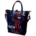 Dont fear Buckle Top Tote Bag View1