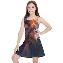 Be Fearless Kids  Lightweight Sleeveless Dress by Saikumar