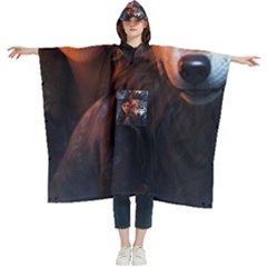 Be Fearless Women s Hooded Rain Ponchos by Saikumar