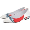 The Great Wave Of Kaiju Women s Low Heels View2