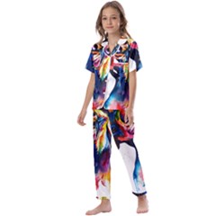 Pngegg (23) Kids  Satin Short Sleeve Pajamas Set by saad11