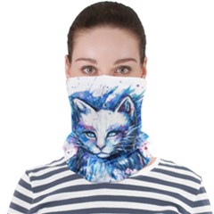 Cat Face Seamless Bandana (adult) by saad11