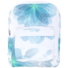 Blue-flower Full Print Backpack by saad11