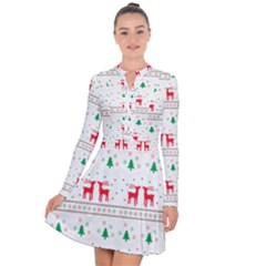 Christmas Long Sleeve Panel Dress by saad11