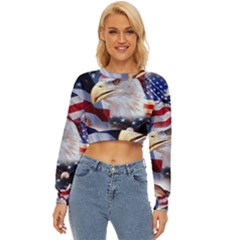 United States Of America Images Independence Day Lightweight Long Sleeve Sweatshirt by Ket1n9