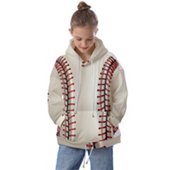 Baseball Kids  Oversized Hoodie by Ket1n9