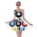 Racked Billiard Pool Balls Skater Dress View1