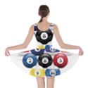 Racked Billiard Pool Balls Skater Dress View2