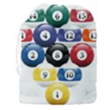 Racked Billiard Pool Balls Drawstring Pouch (3XL) View2