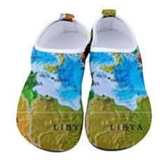 World Map Kids  Sock-style Water Shoes by Ket1n9