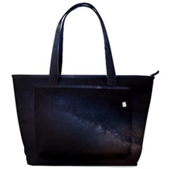 Cosmos Dark Hd Wallpaper Milky Way Back Pocket Shoulder Bag  by Ket1n9