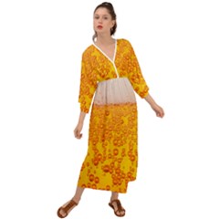 Beer Alcohol Drink Drinks Grecian Style  Maxi Dress by Ket1n9