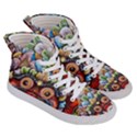 Wood Sculpture Bali Logo Men s Hi-Top Skate Sneakers View3