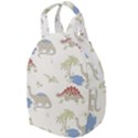 Dinosaur Art Pattern Travel Backpack View1