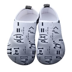 Science Formulas Kids  Sock-style Water Shoes by Ket1n9