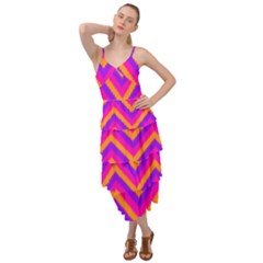 Chevron Layered Bottom Dress by Ket1n9