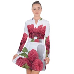 Fruit Healthy Vitamin Vegan Long Sleeve Panel Dress by Ket1n9