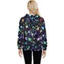 Christmas Star Gloss Lights Light Women s Lightweight Drawstring Hoodie View4