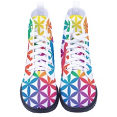 Heart Energy Medicine Kid s High-top Canvas Sneakers by Ket1n9