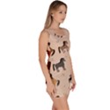 Horses For Courses Pattern Bodycon Dress View3