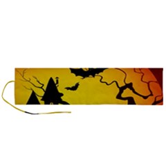 Halloween Night Terrors Roll Up Canvas Pencil Holder (l) by Ket1n9