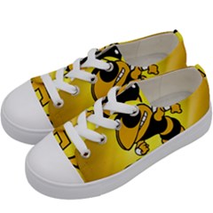 Georgia Institute Of Technology Ga Tech Kids  Low Top Canvas Sneakers by Ket1n9