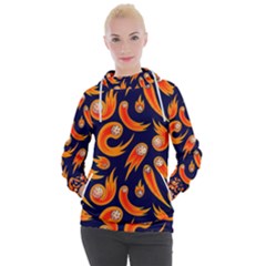 Space Patterns Pattern Women s Hooded Pullover by Hannah976