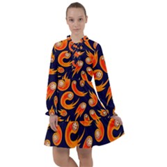 Space Patterns Pattern All Frills Chiffon Dress by Hannah976