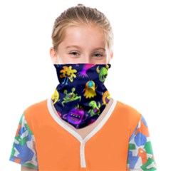 Space Patterns Face Covering Bandana (kids) by Hannah976