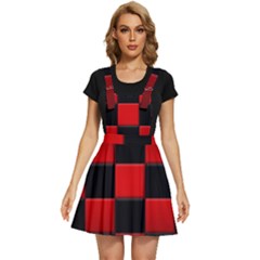 Black And Red Backgrounds- Apron Dress by Hannah976