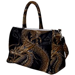 Fantasy Dragon Pentagram Duffel Travel Bag by Maspions