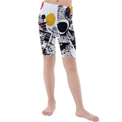 You Wanna Know The Real Me? Kids  Mid Length Swim Shorts by essentialimage