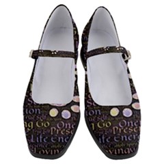 Footprints Path Mystery Unknown Women s Mary Jane Shoes by Paksenen