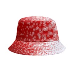 Christmas New Year Snowflake Deer Inside Out Bucket Hat by Ndabl3x