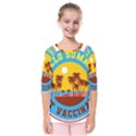 Vaccination Summer Kids  Quarter Sleeve Raglan T-Shirt View1