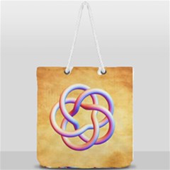 Math Prototype Full Print Rope Handle Tote (large) by Ndesign