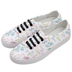 Background Decorative Women s Classic Low Top Sneakers by Bedest