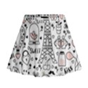 Big Collection With Hand Drawn Objects Valentines Day Mini Flare Skirt View1