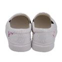 Floral Flower White Printed Womens Slip Ons View4
