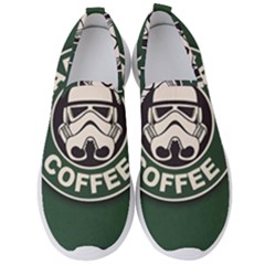 Stormtrooper Coffee Men s Slip On Sneakers by Cendanart