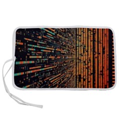 Data Abstract Abstract Background Background Pen Storage Case (m) by Cendanart