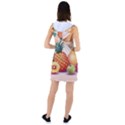 Fruit Pattern Apple Abstract Food Racer Back Hoodie Dress View2