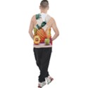 Fruit Pattern Apple Abstract Food Men s Sleeveless Hoodie View2