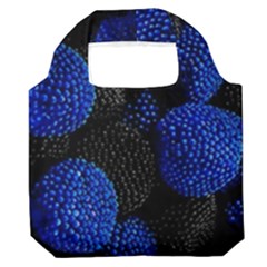 Raspberry One Edge Premium Foldable Grocery Recycle Bag by Cemarart