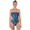 Circuit Board Motherboard Tie Back One Piece Swimsuit View1