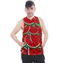 Summer Watermelon Fruit Men s Sleeveless Hoodie View1